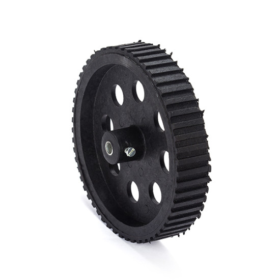 BlackTyre with Grip -6mm Shaft (100mm X 20 mm)