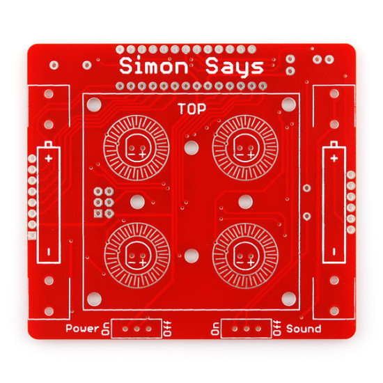 Simon Game - Through-Hole Soldering Kit