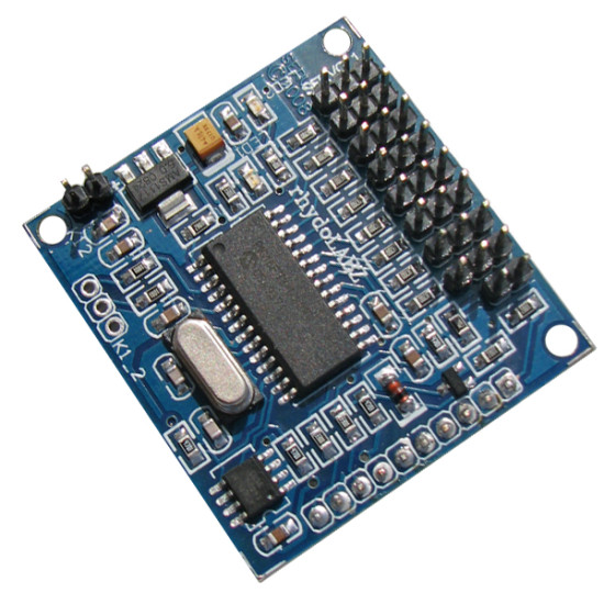 Servo Controller ( Usart & I2C) with ADC