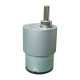 60RPM DC Motor with Gearbox (Sideshaft)